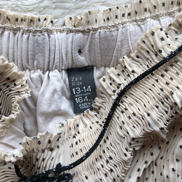 Star-spotted Pleated Blush Skirt from Zara - Picture 2 of 2